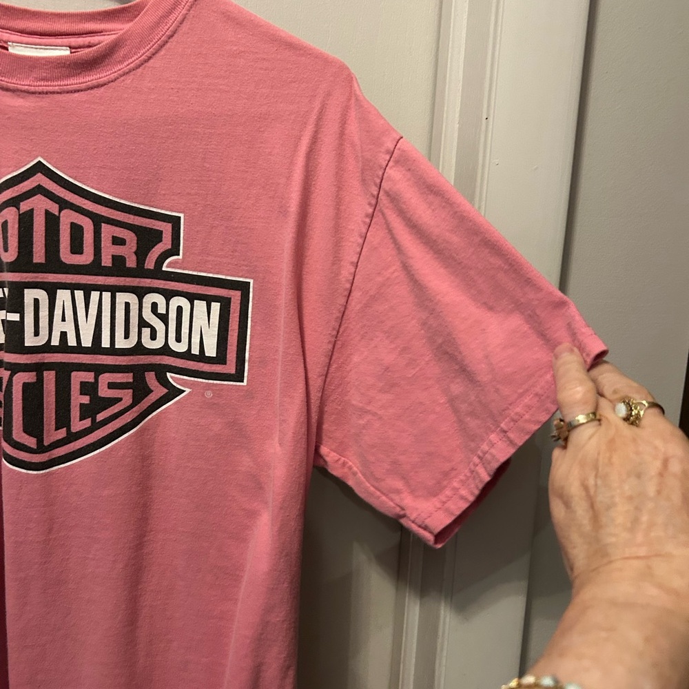 Harley-Davidson Pink Short Sleeve Tee - Picture 3 of 9